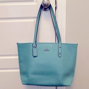 Coach Light Blue shoulder bag